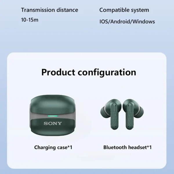 Sony TWS écouteurs sans fil Bluetooth écouteurs musique/jeu casque pour IOS/Android/HarmonyOS mouvement casque avec micro Earohone – Image 5
