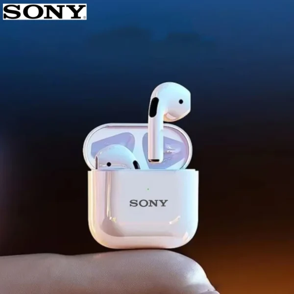 Sony-Écouteurs sans fil Bluetooth TWS, stéréo 9D, écouteurs HiFi intra-auriculaires, casque mains libres avec microphone, iOS, Android, téléphone de sauna